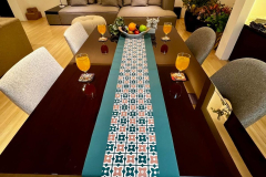Table-Runner-Batik-Cap-Motif-Kawung-Hijau