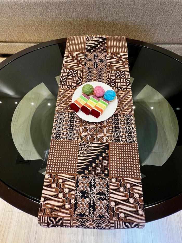 Table Runner Batik Cap Motif Sekar Jagat Mewah 06