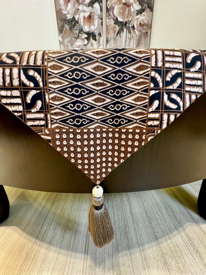 Table Runner Batik Cap Motif Sekar Jagat Mewah 07