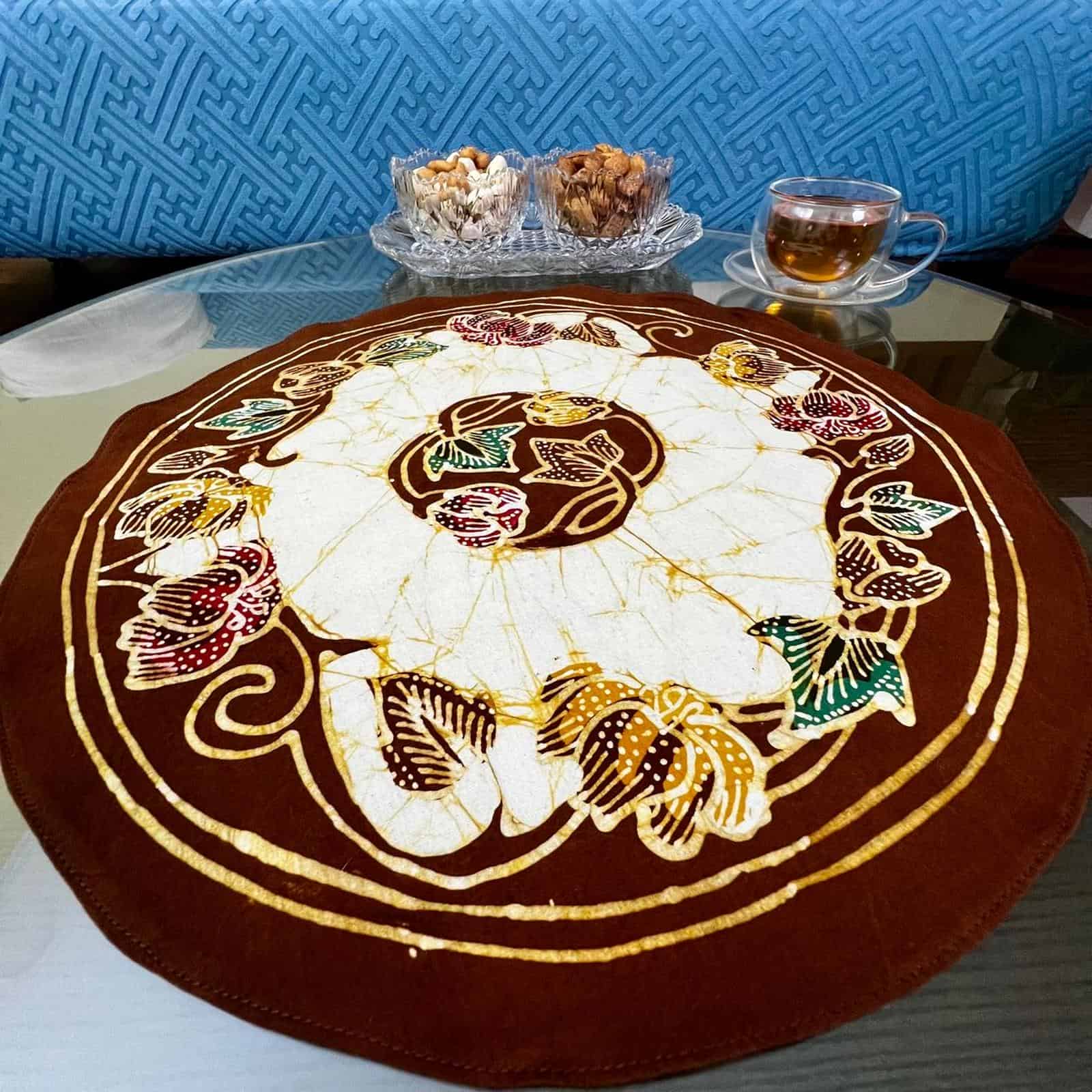 Taplak Bundar Batik Tulis Premium
