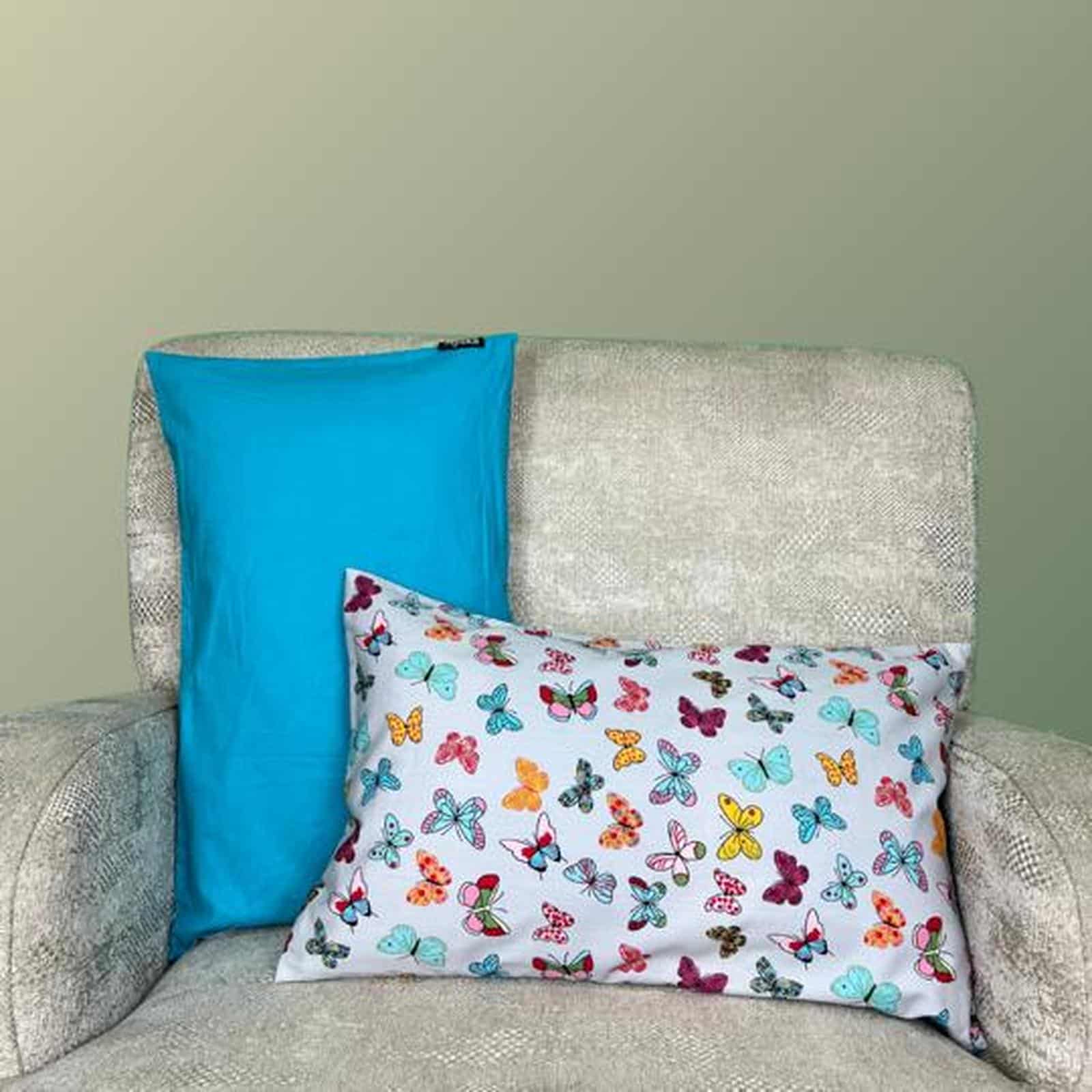 Sarung Bantal Sofa Motif Kupu-kupu Elegan