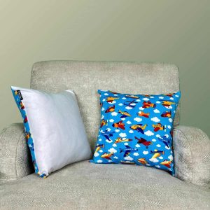 Sarung Bantal Sofa Motif Pesawat