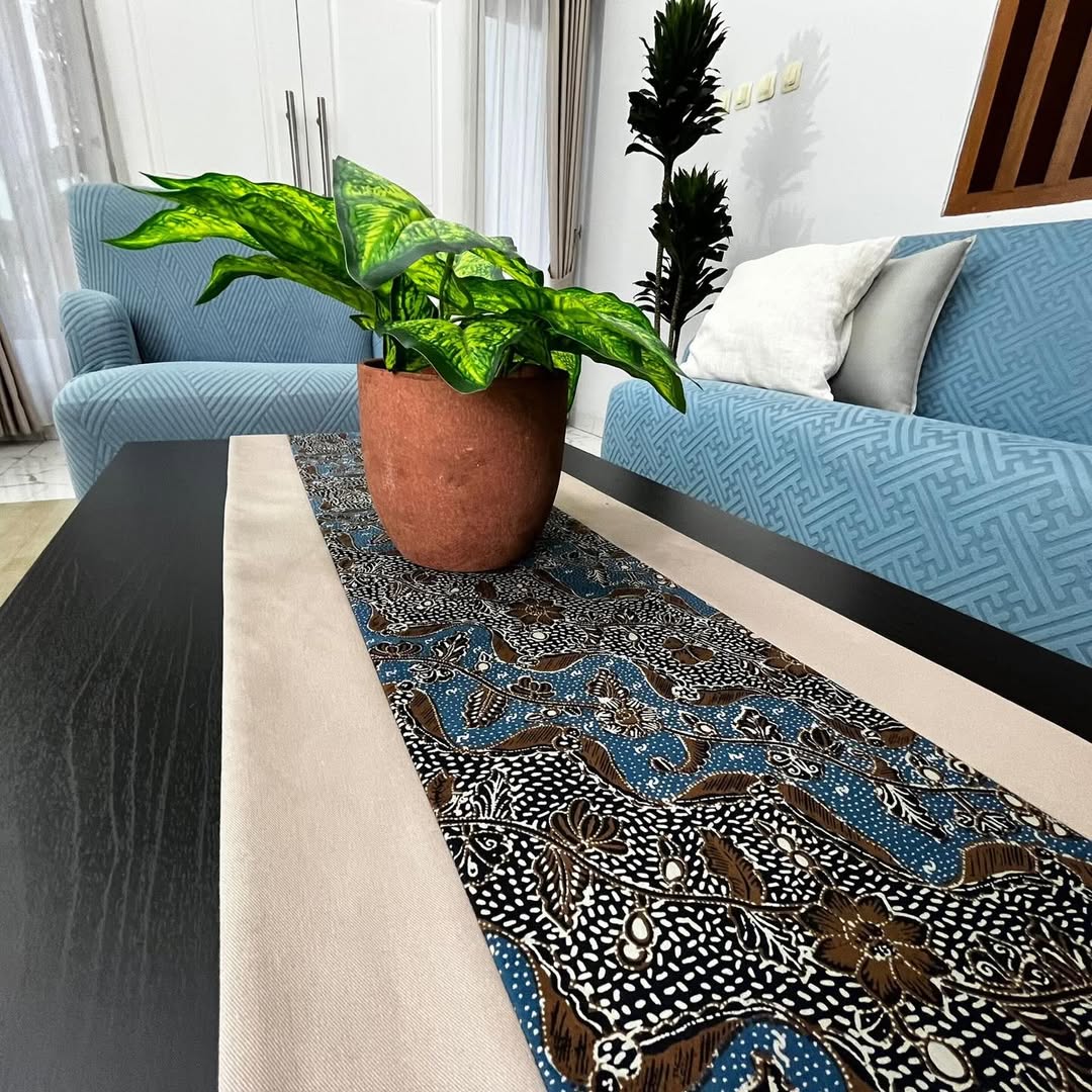 Table Runner Lereng Beras