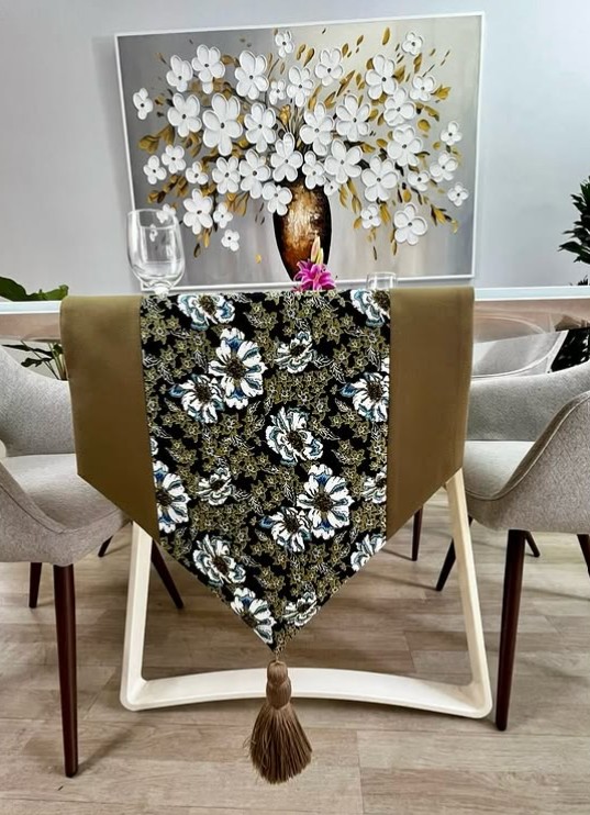 Table Runner Motif Kembang Sepatu