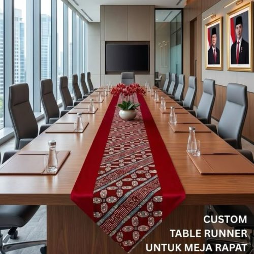 Table Runner Custom Logo