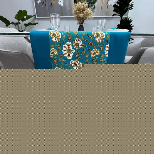 Table Runner Motif Kembang Sepatu Tosca
